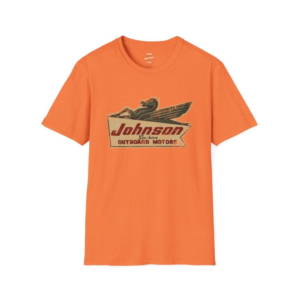 Vintage Johnson Outboard Sea Horse T-Shirt
