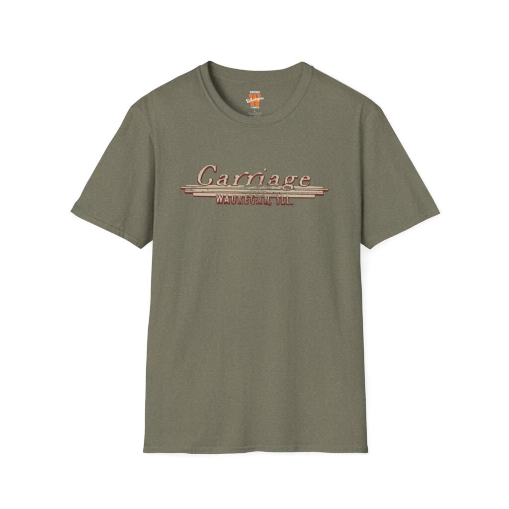 Carriage Motor Co Vintage Waukegan IL T-Shirt 1908–1910 Automobile Tee