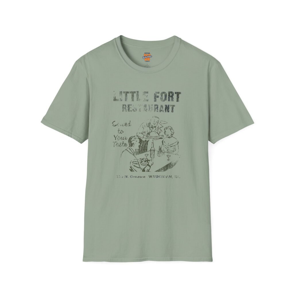 Vintage Little Fort Restaurant Graphic T-Shirt