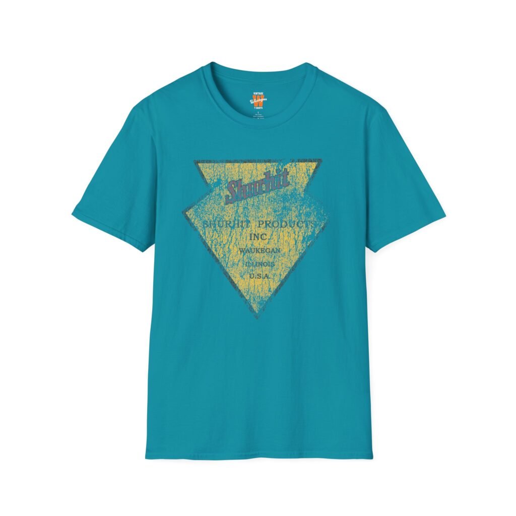 Vintage 1920s Shurhit Products Automotive Ignition Parts T-Shirt Waukegan IL