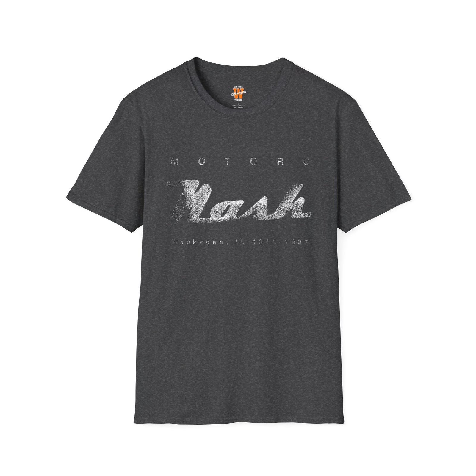 Nash Motors Auto Dealer T-Shirt — Waukegan Vintage Motor Co. Tee - Image 5