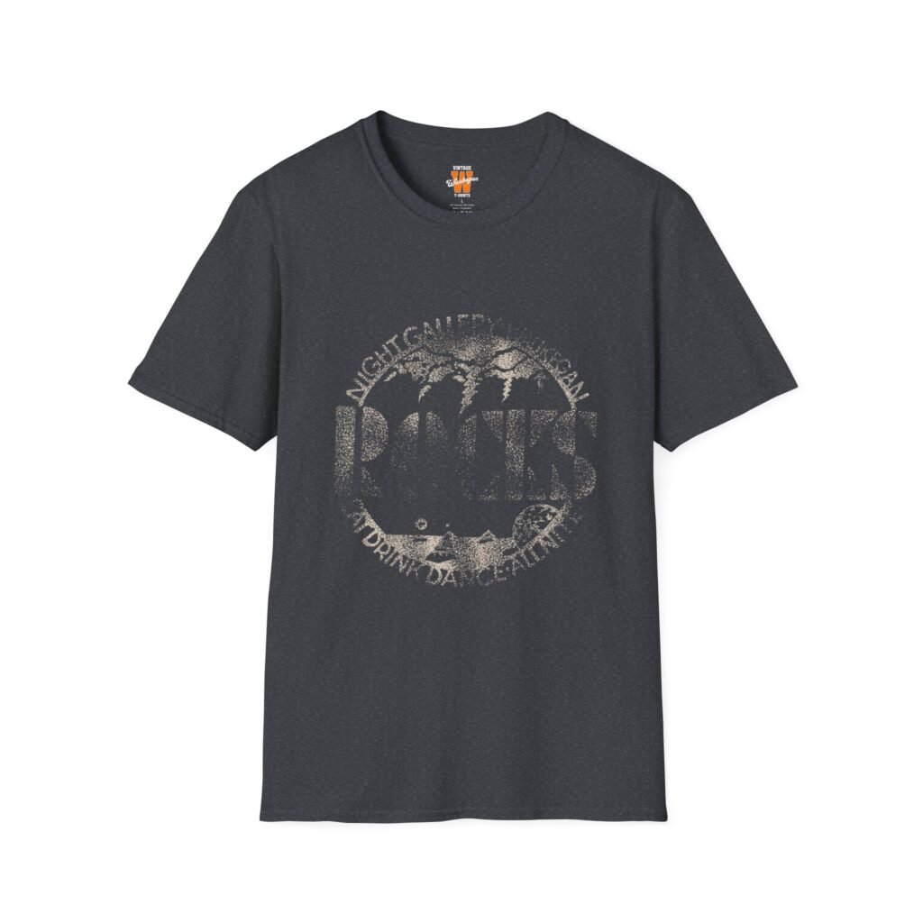 Night Gallery Rocks T‑Shirt — Vintage Rock Club Tee