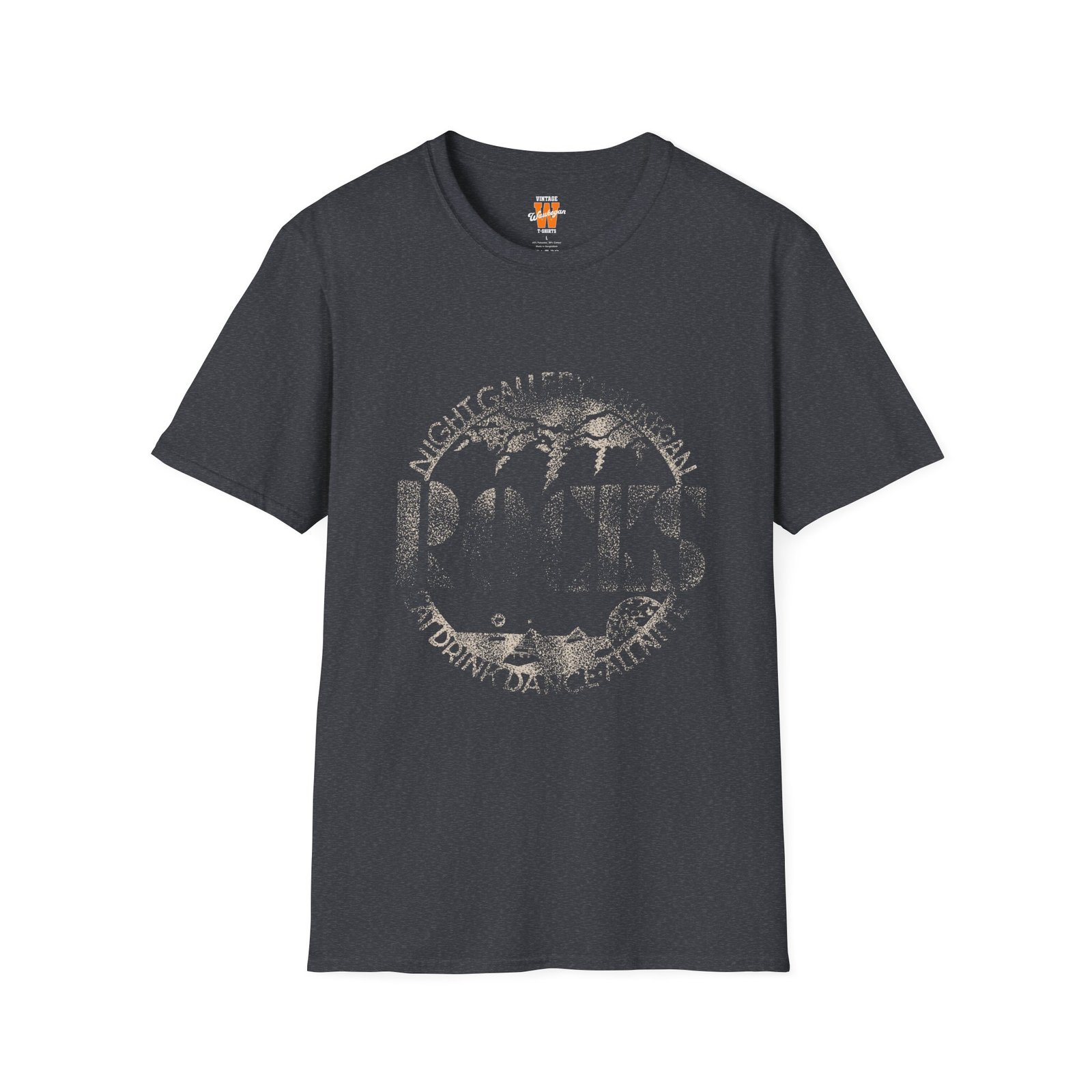 Night Gallery Rocks T‑Shirt — Vintage Rock Club Tee