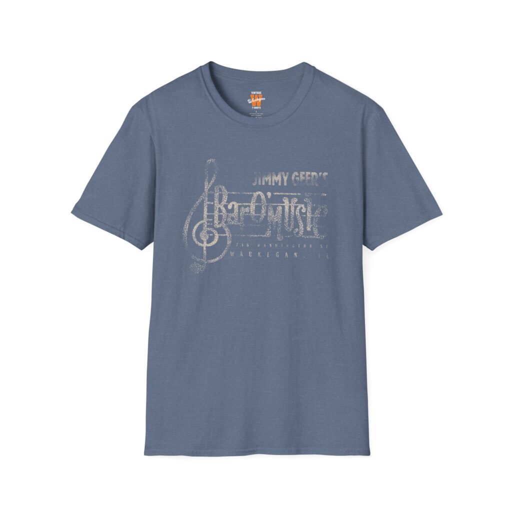Bar 'O' Music T-Shirt — Jimmy Geer’s Historic Waukegan Juke Joint Tee