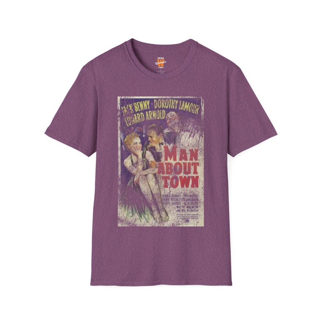 Man About Town Jack Benny T-Shirt — Waukegan, Illinois Tribute