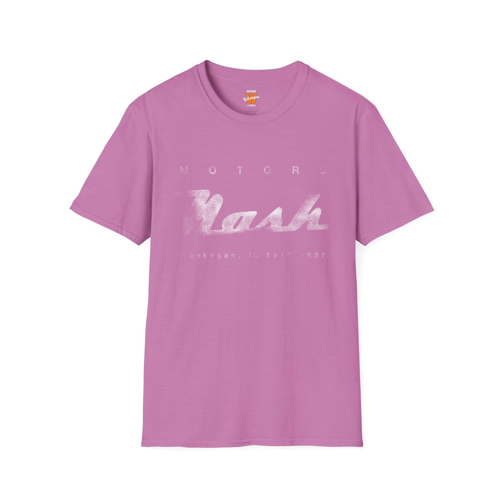 Nash Motors Auto Dealer T-Shirt — Waukegan Vintage Motor Co. Tee - Image 8