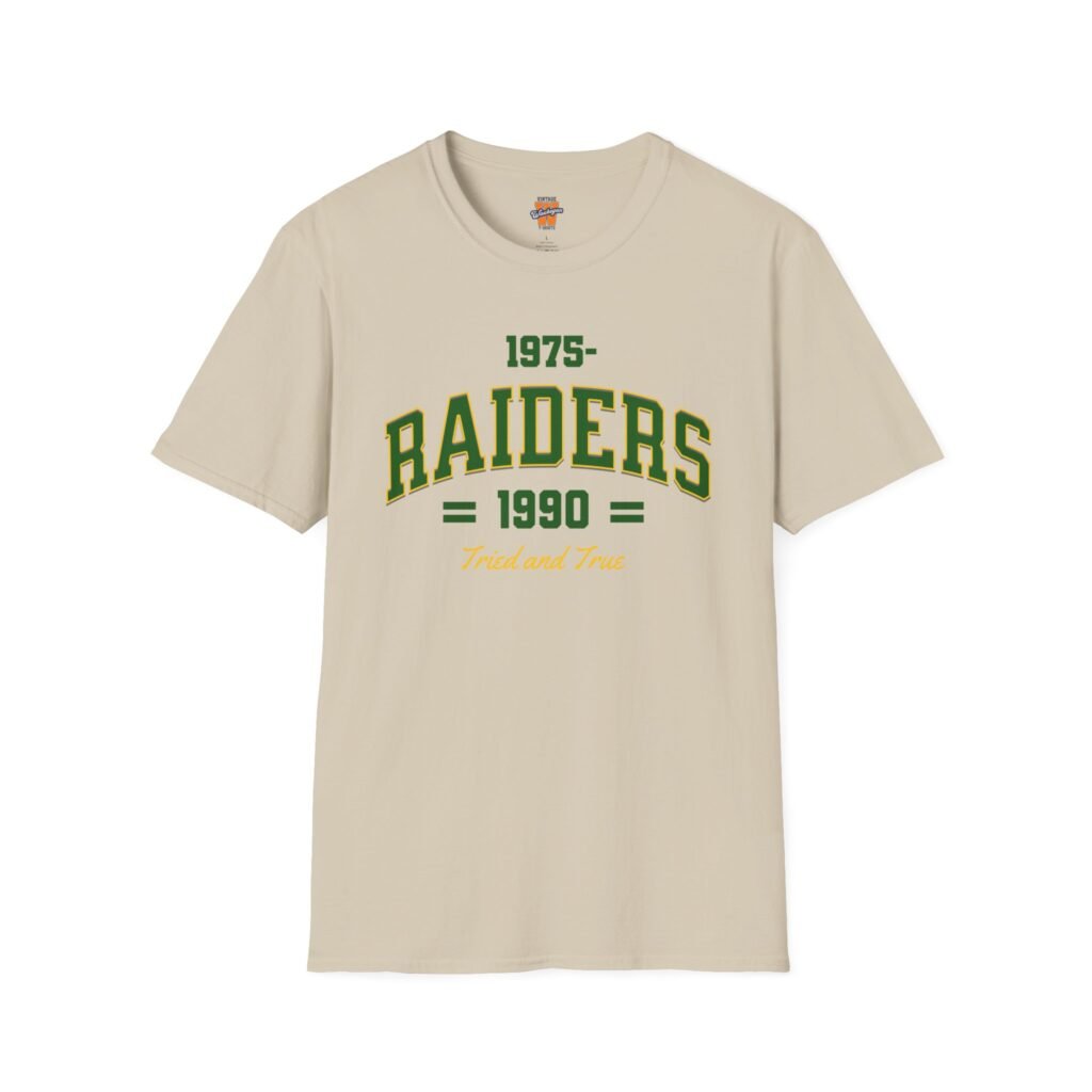 Waukegan Raiders 1975-1990 Tried and True Retro T-Shirt
